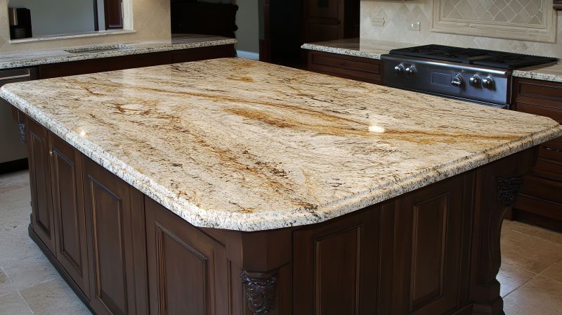 Granite Slab Installation in Sonoma County, CA